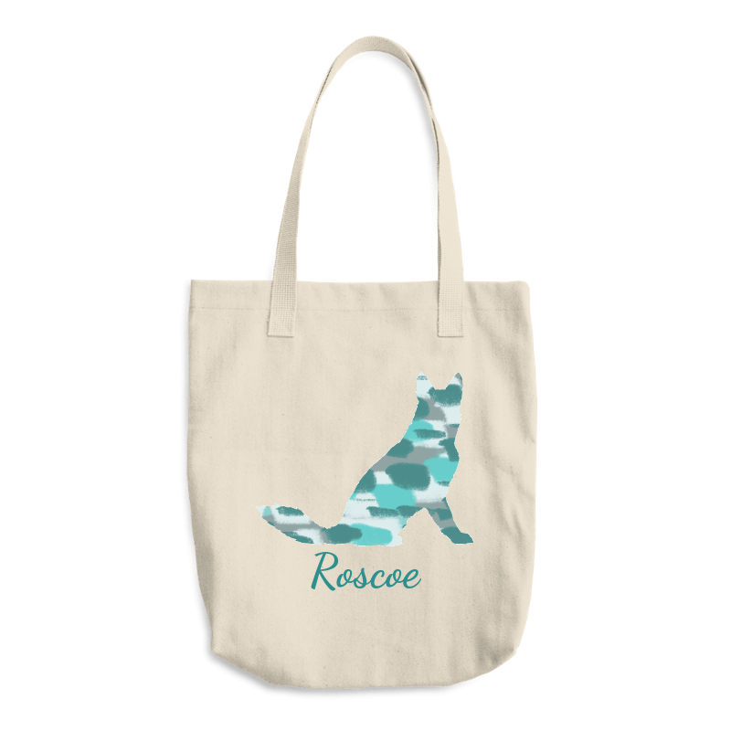 Pup Silhouette Tote