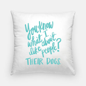 "You Know What I Like?" Pillow