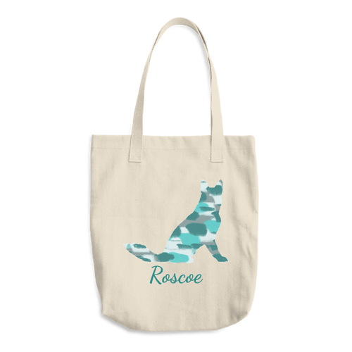 Pup Silhouette Tote